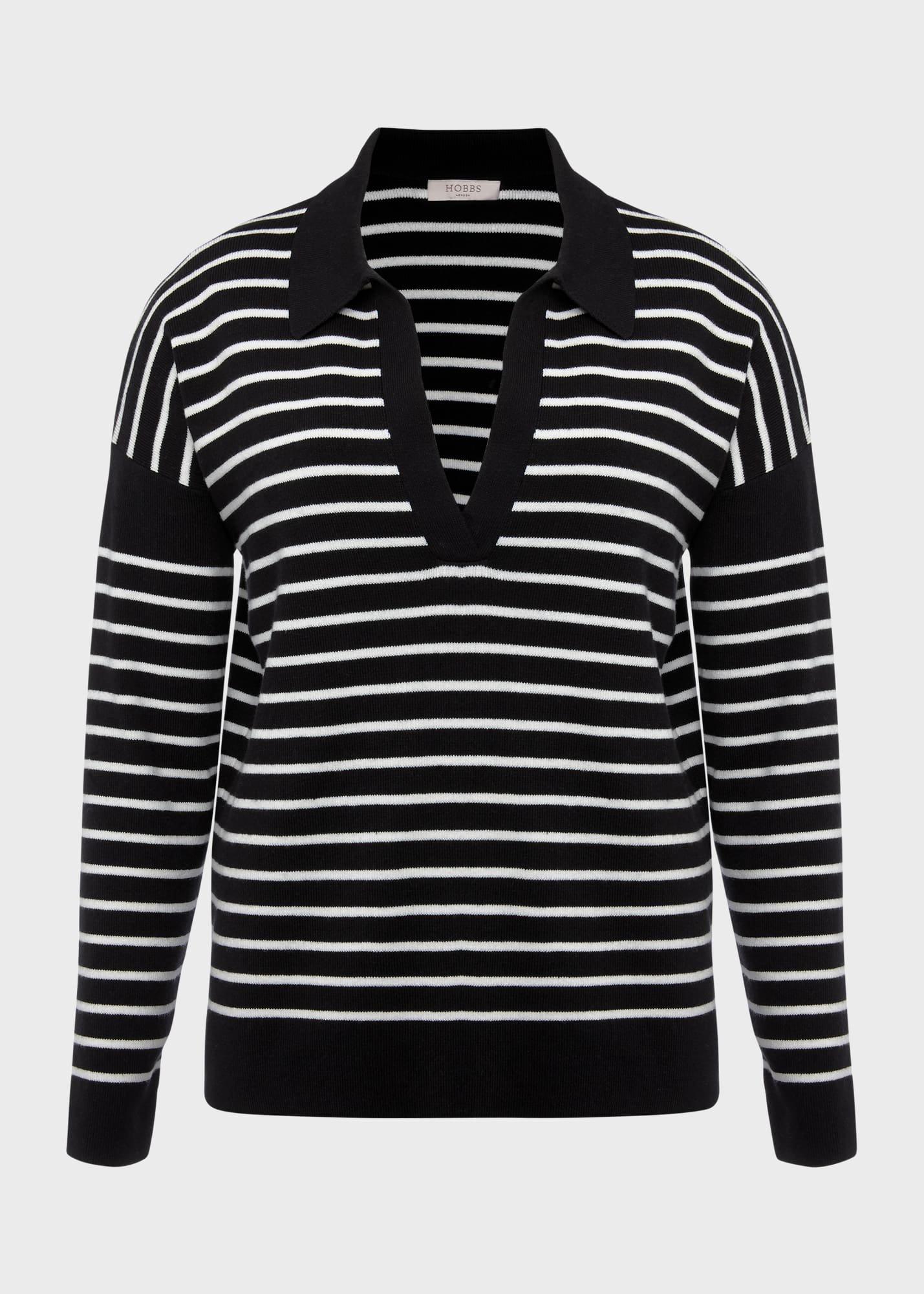 Karissa Cotton Striped Jumper