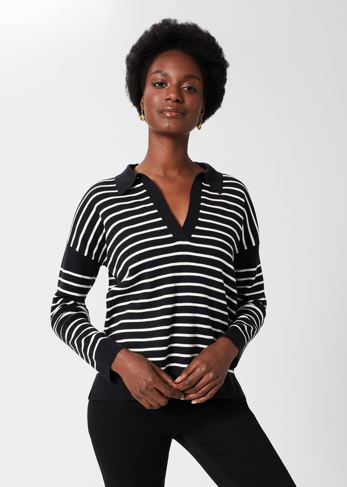 Karissa Cotton Striped Jumper