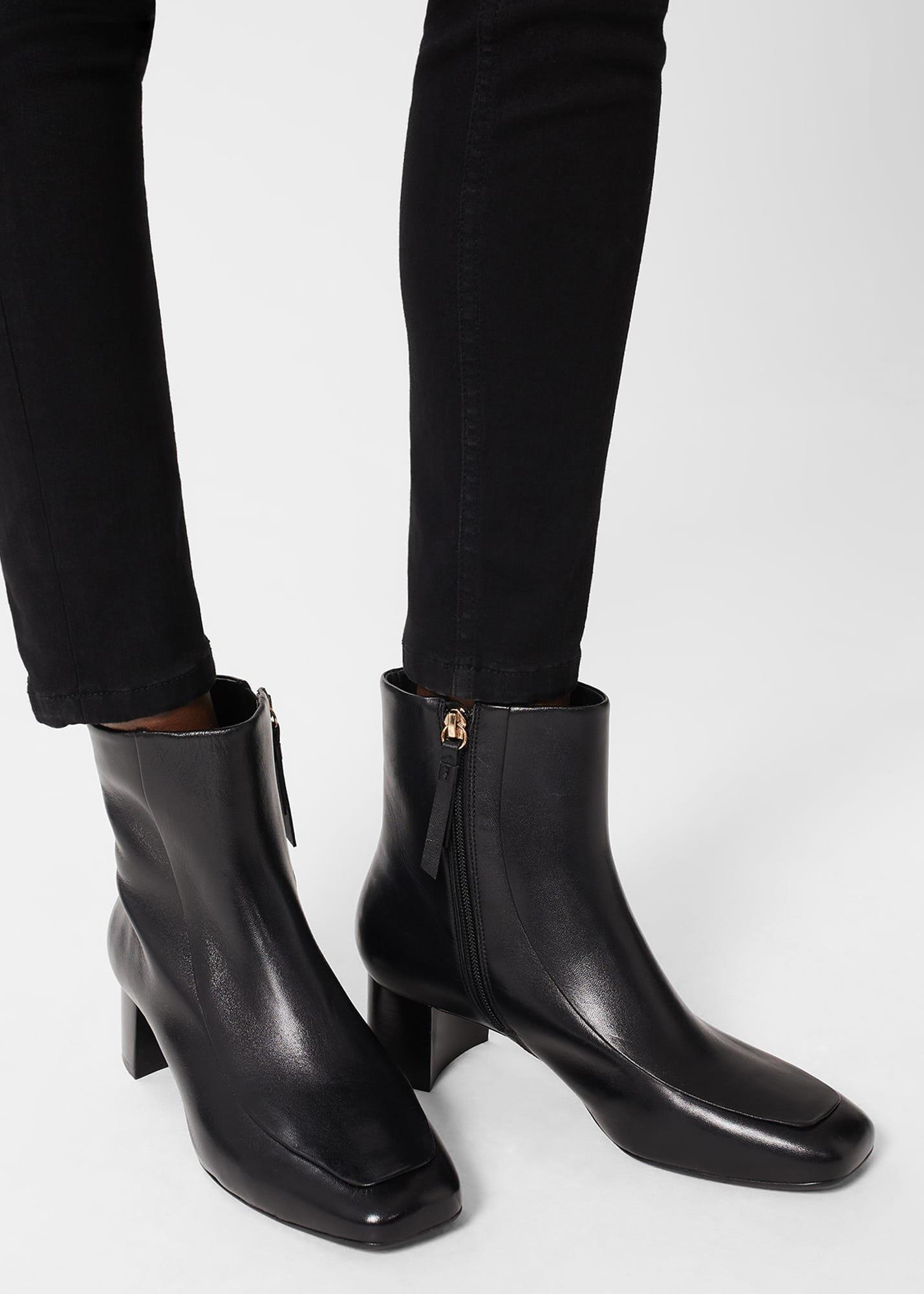 Ottilie Ankle Boot, Black, hi-res