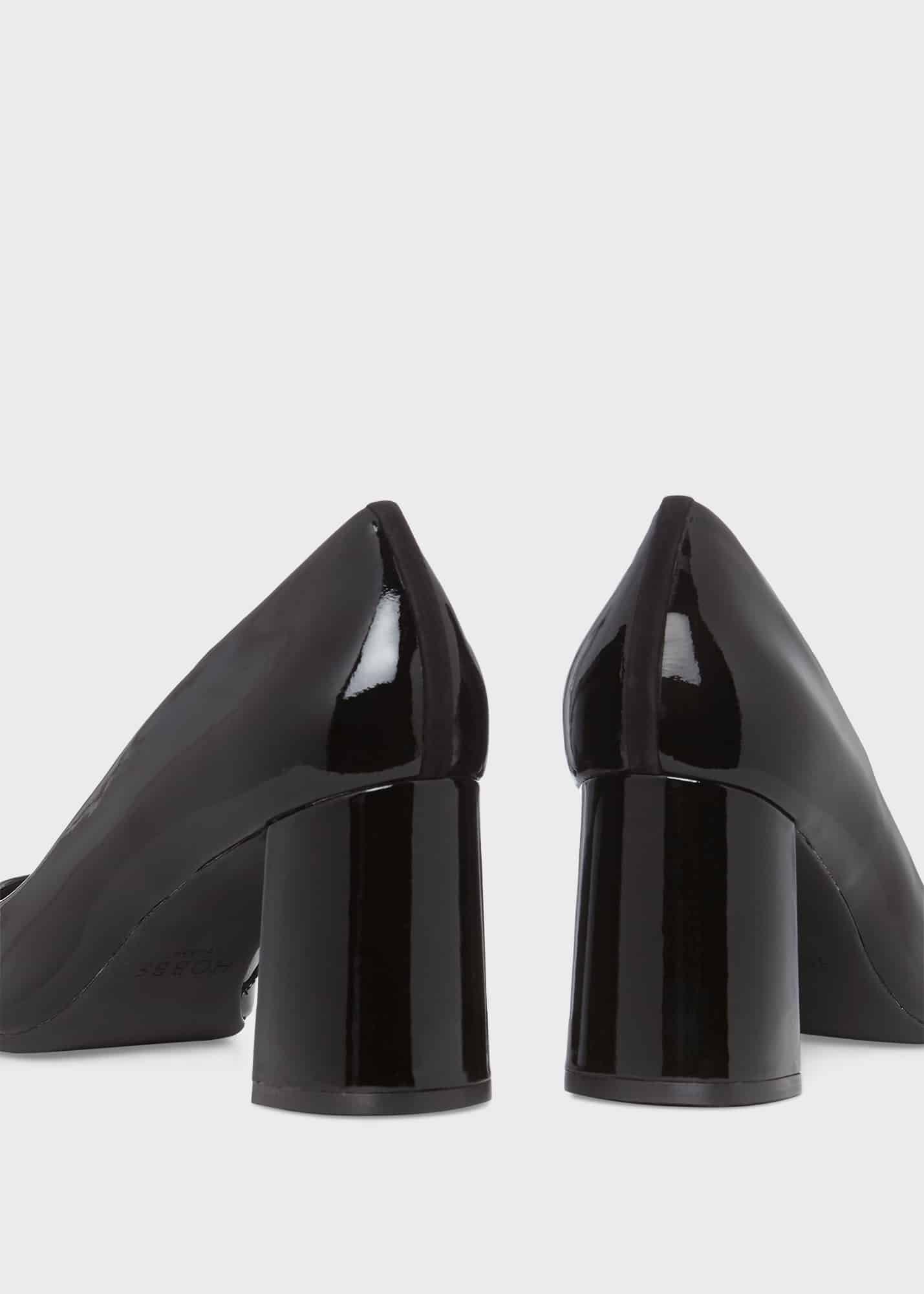 Tate Court Shoes, Black, hi-res