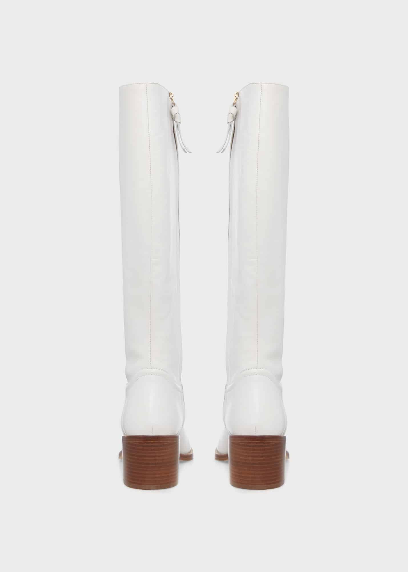 Jenn Long Boot, White, hi-res