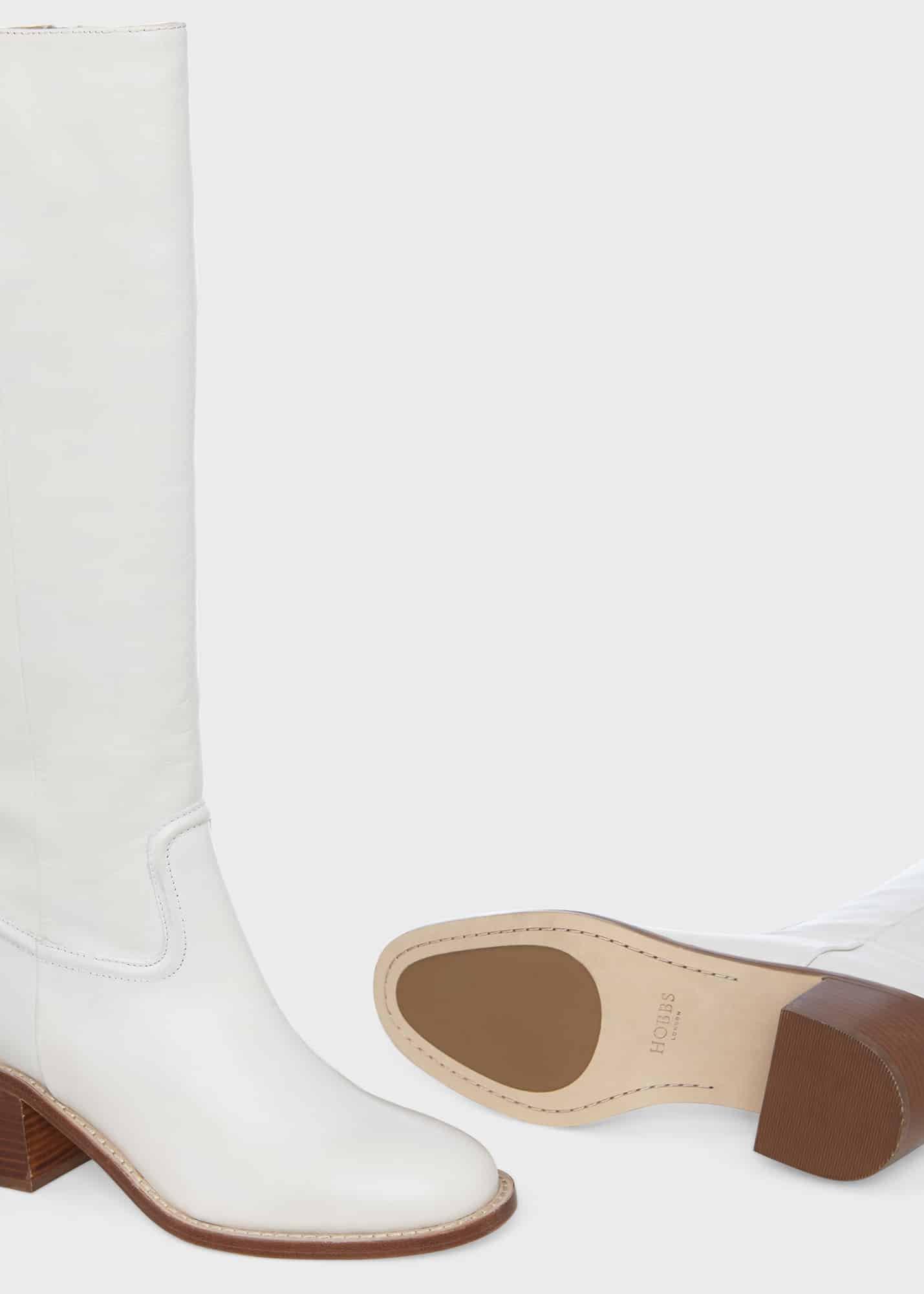 Jenn Long Boot, White, hi-res