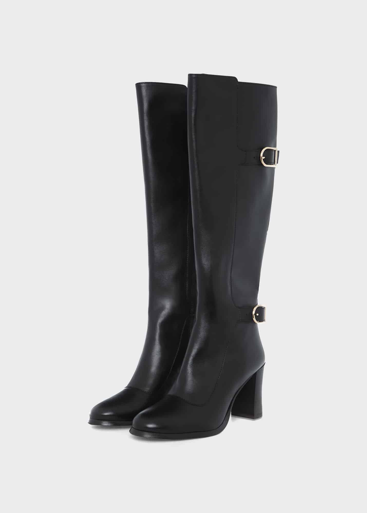 Nell Long Boot, Black, hi-res