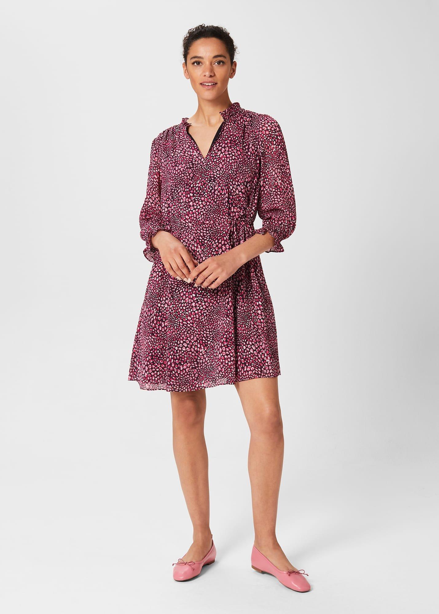 Hattie Ballet Flats, Peony Pink, hi-res