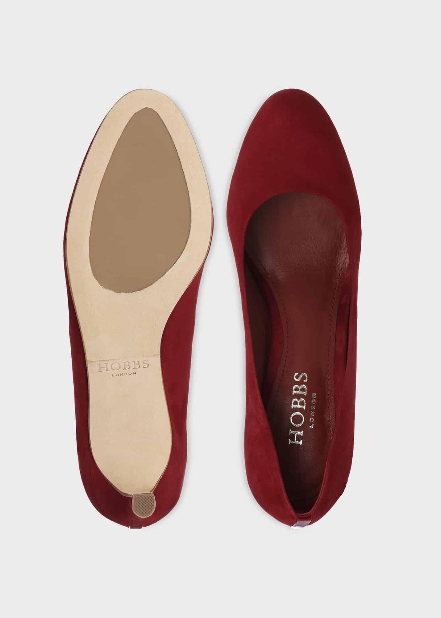Lizzie Pumps, Rich Burgundy, hi-res