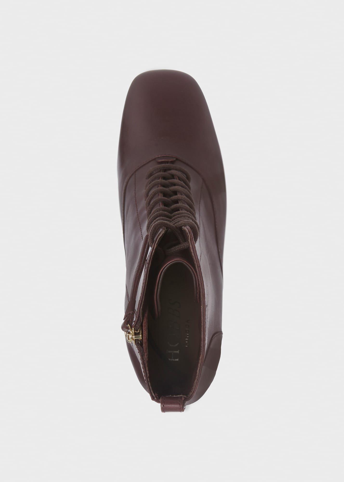 Issy Lace Up Boot, Dark Plum, hi-res