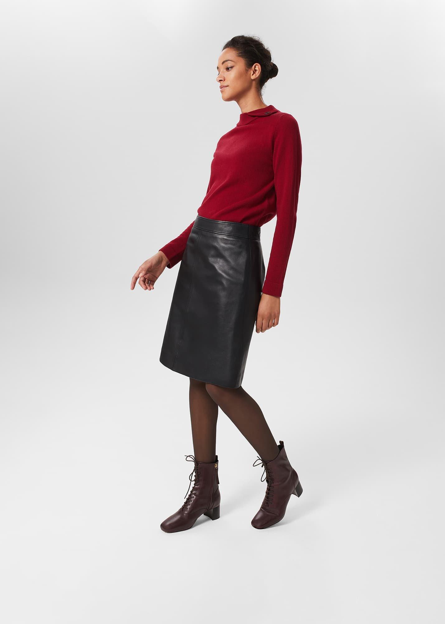 Issy Lace Up Boot, Dark Plum, hi-res