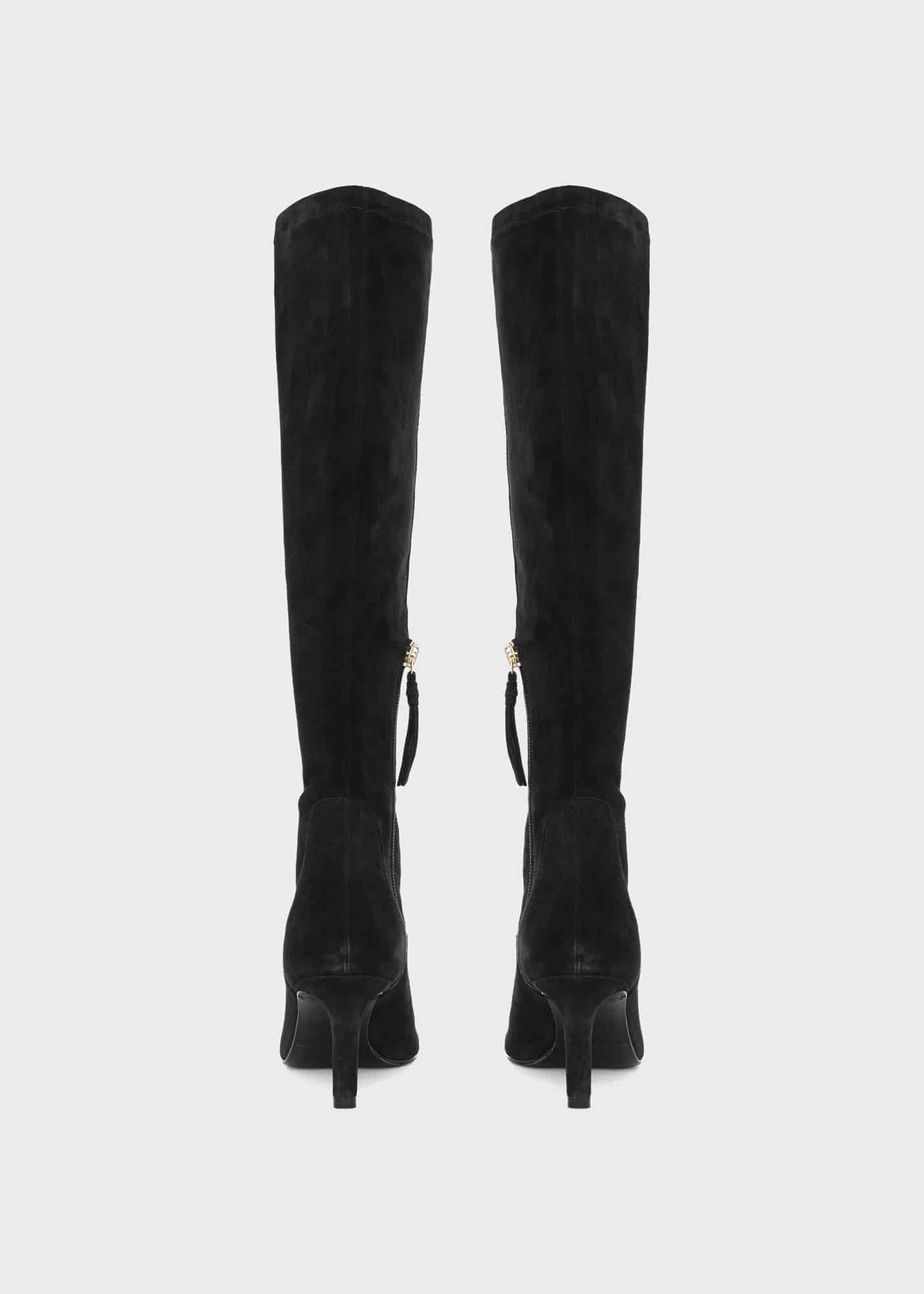 Lizzie Stretch Boots, Black, hi-res