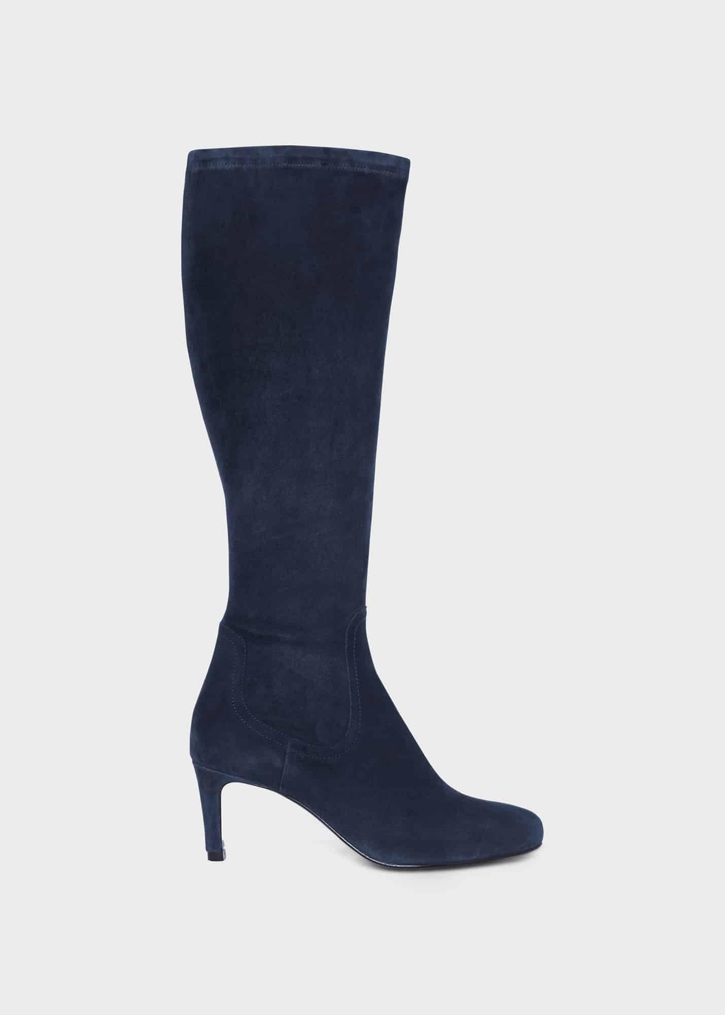 Lizzie Stretch Boot, Navy, hi-res