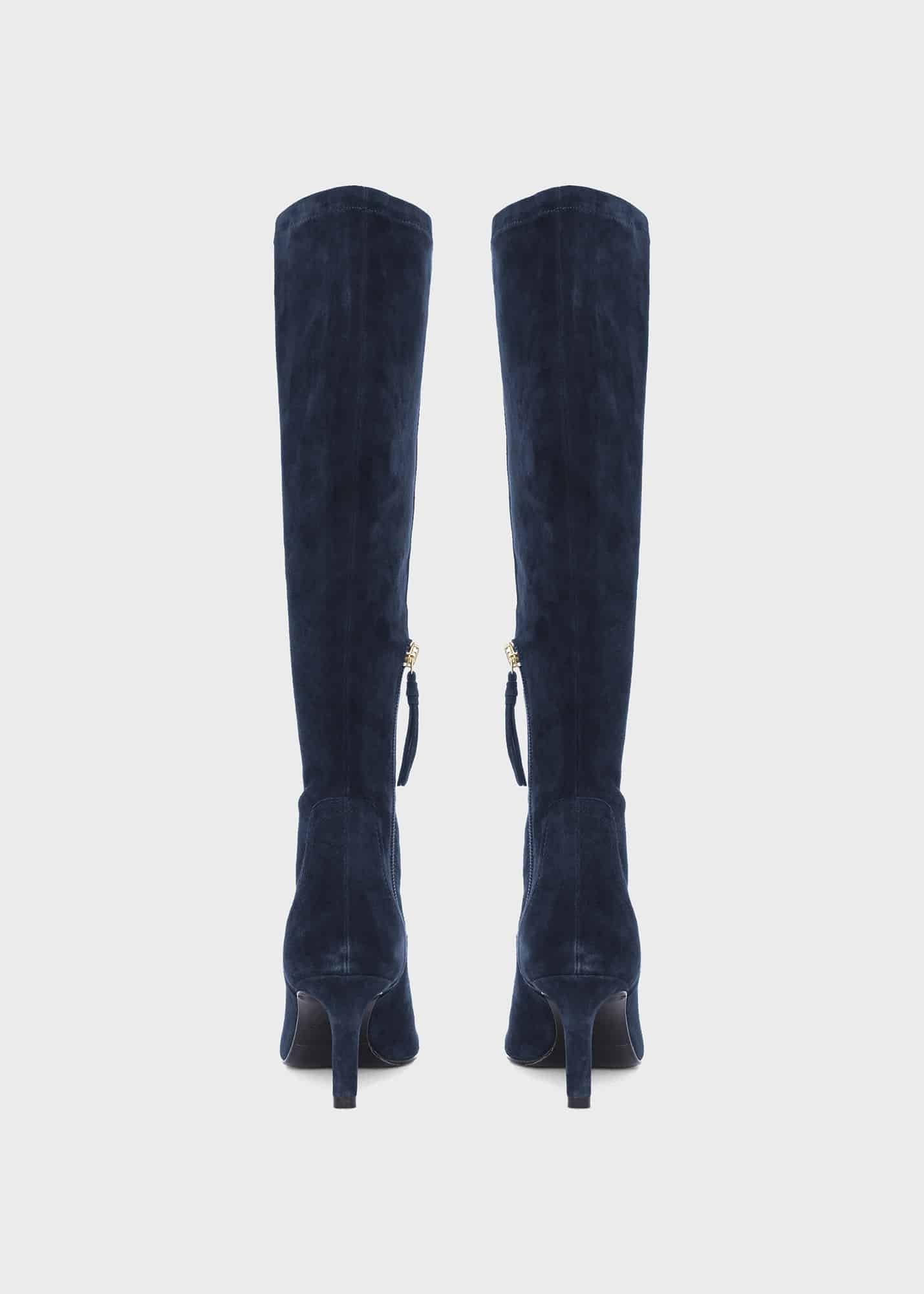 Lizzie Stretch Boot, Navy, hi-res