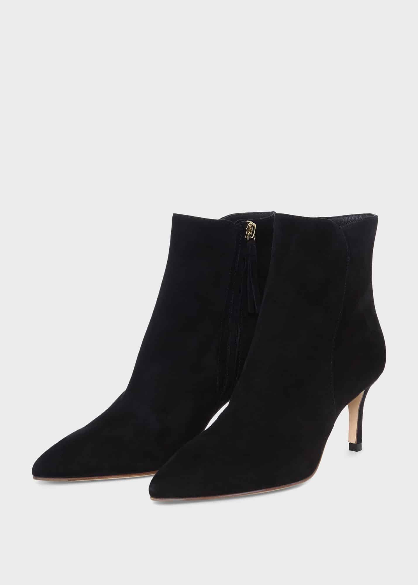 Elida Ankle Boots, Black, hi-res