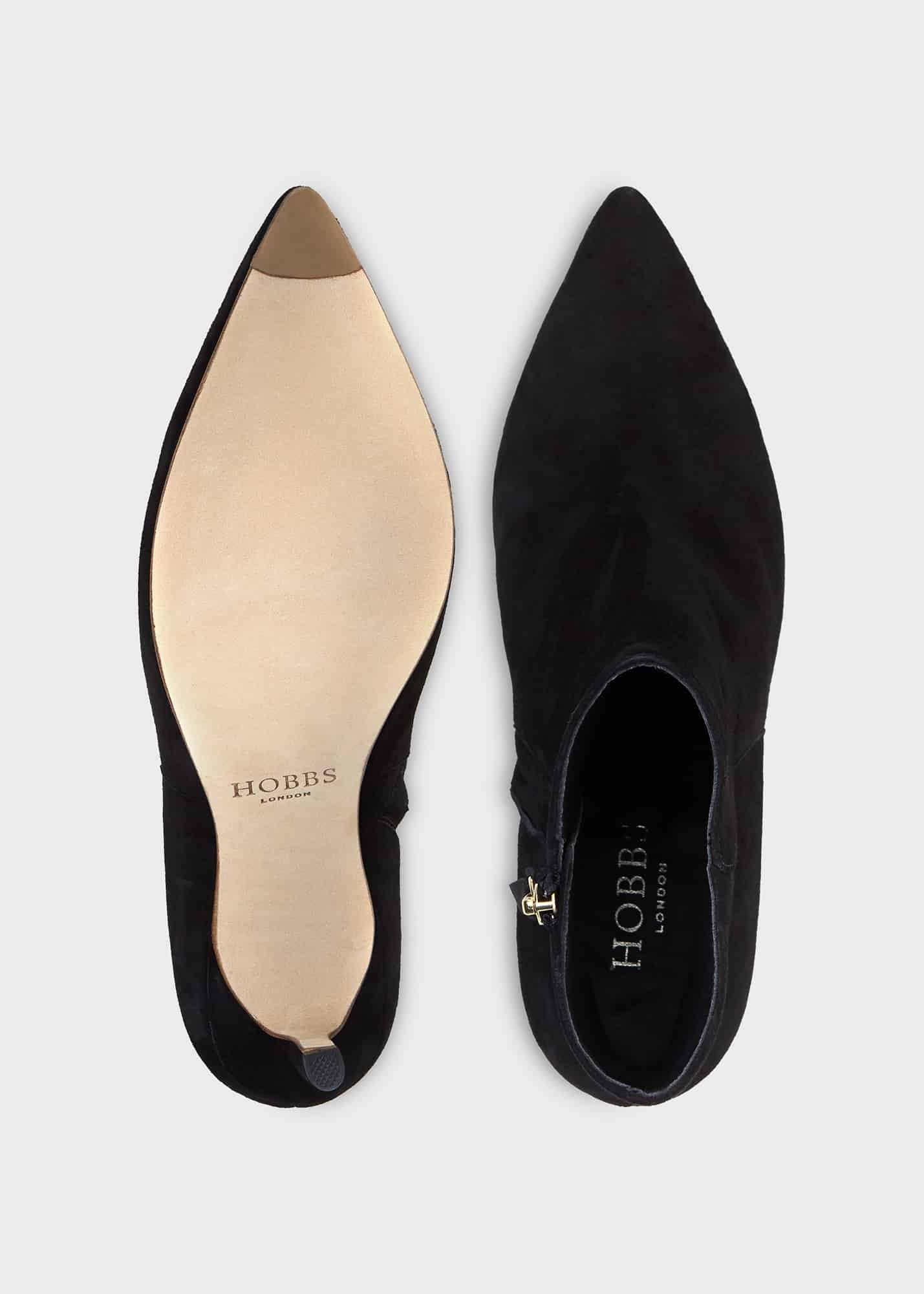 Elida Ankle Boots, Black, hi-res
