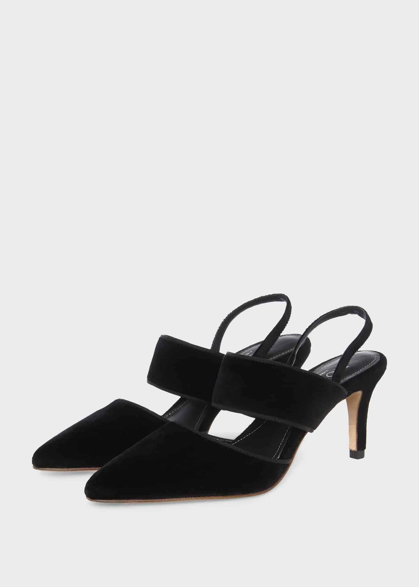 Caitlin Slingback, Black, hi-res