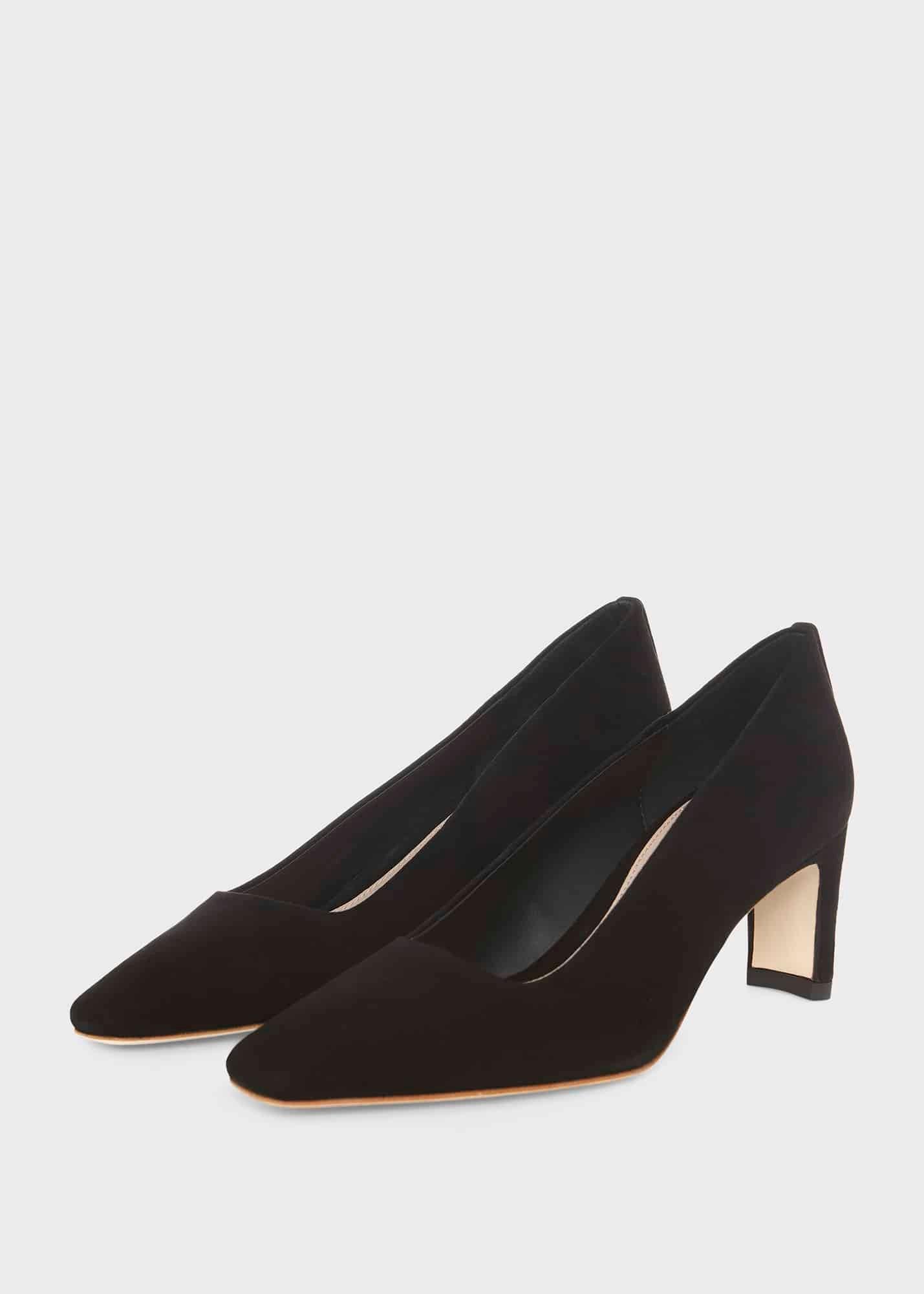 Merle Court Shoes, Black, hi-res