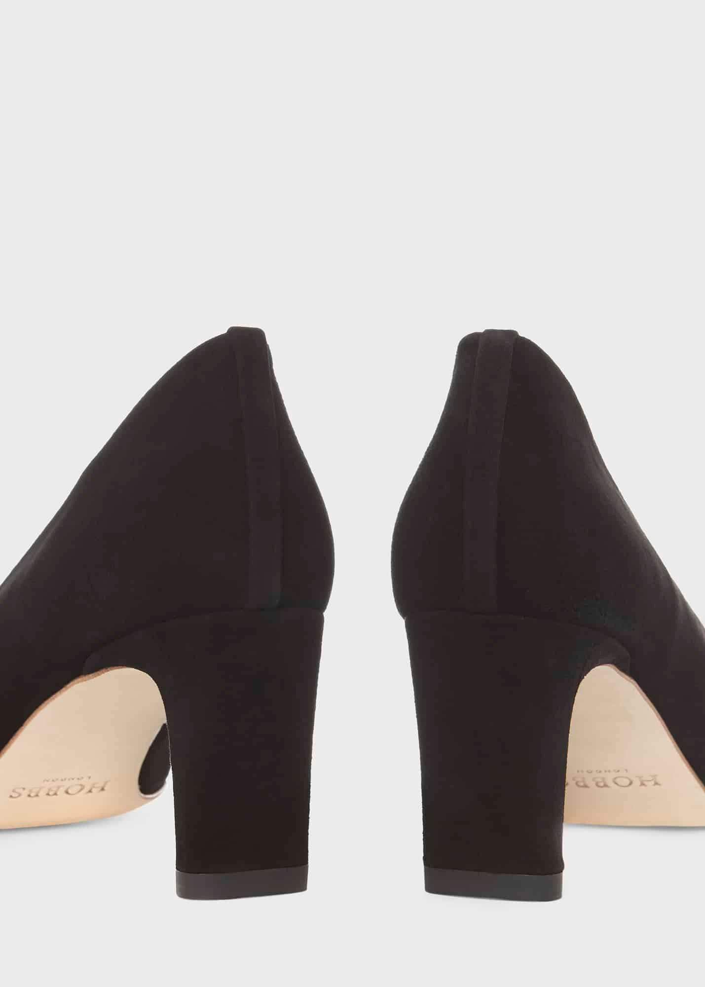 Merle Court Shoes, Black, hi-res