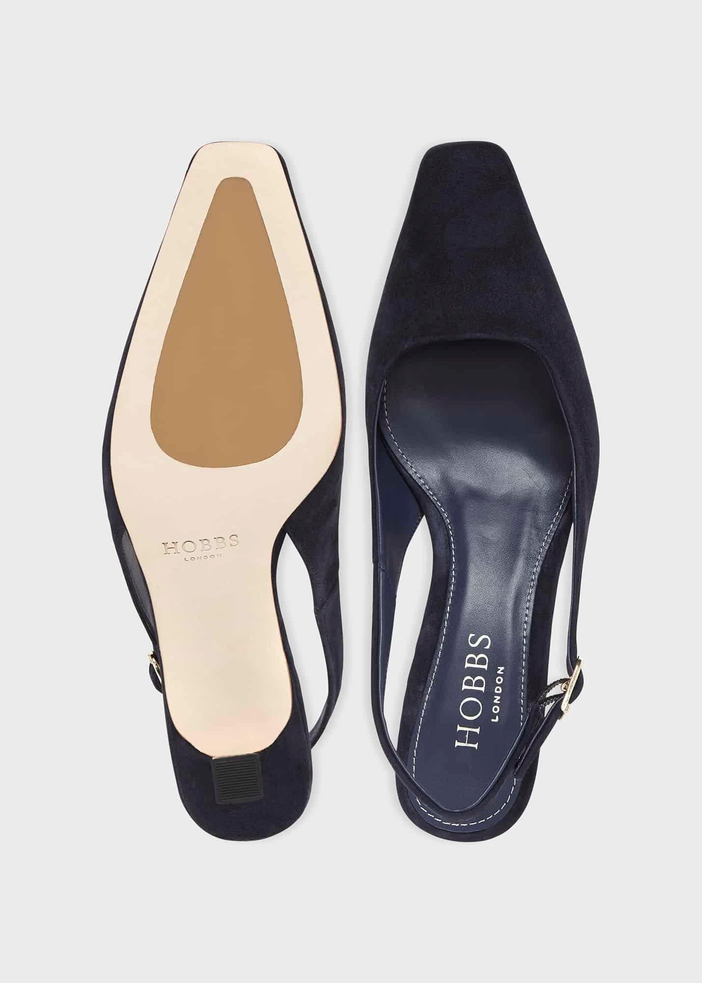 Dita Slingback, Navy, hi-res