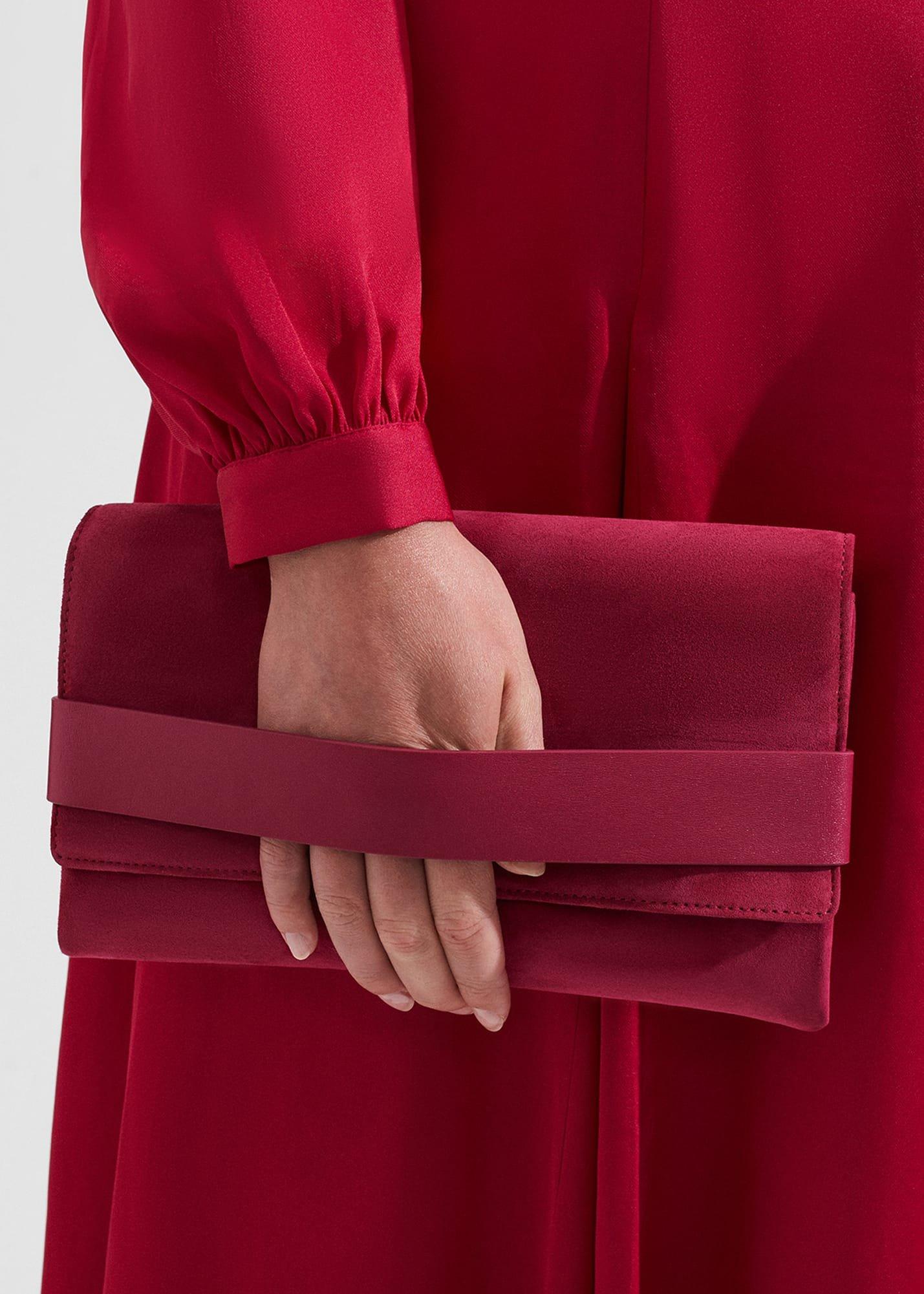 Honour Clutch, Jam Pink, hi-res