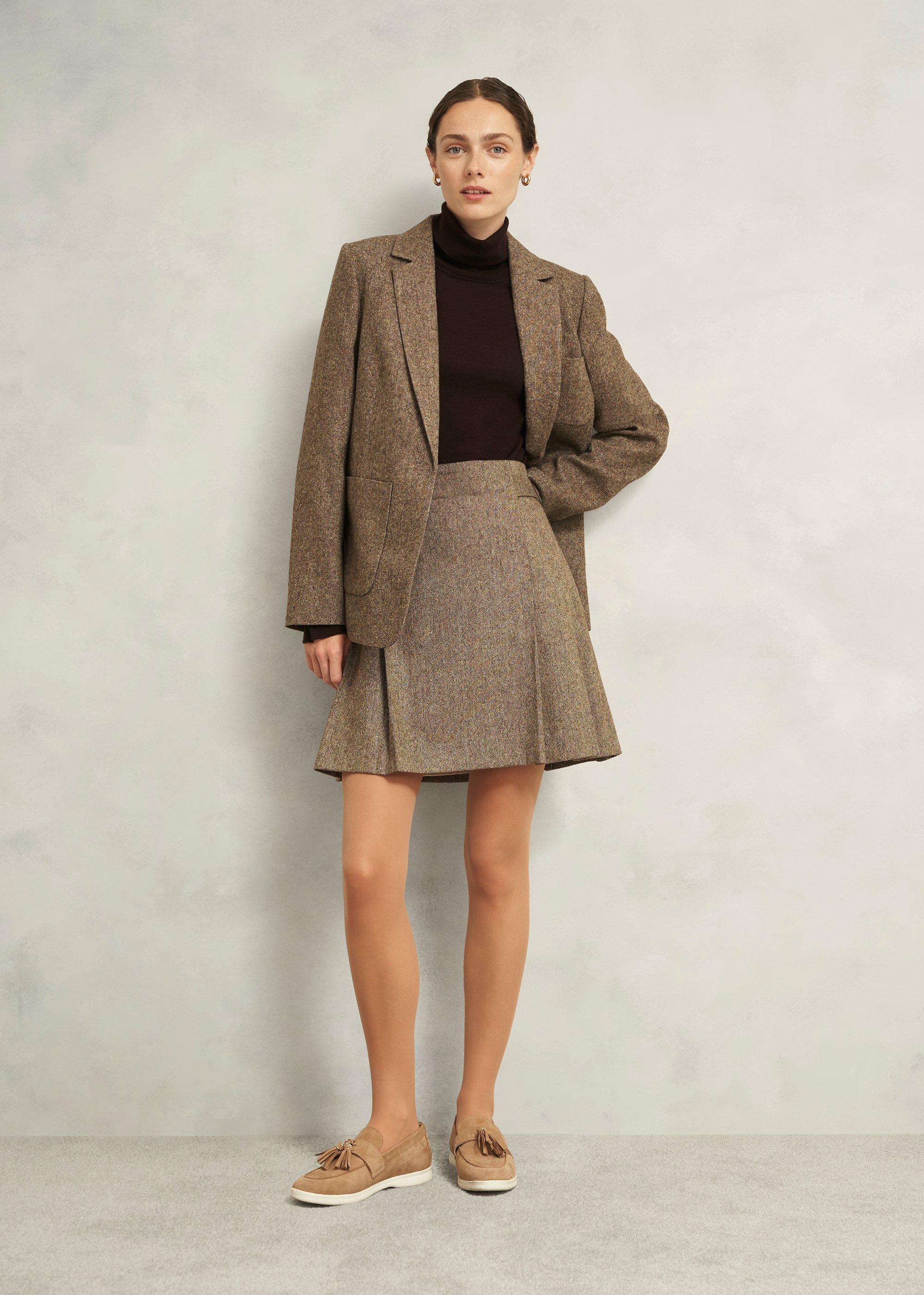 20-Denier Opaque Nude Tights, Nude, hi-res