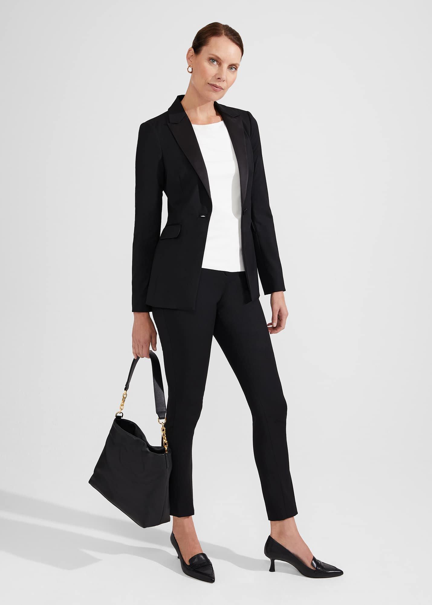 Sonya Plain Top, Ivory, hi-res