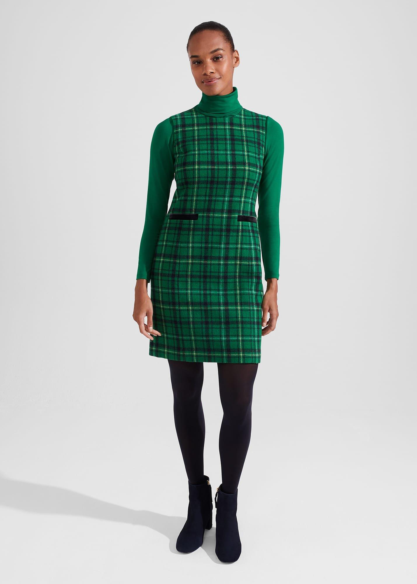 Mischa Roll Neck Top, Cadmium Green, hi-res