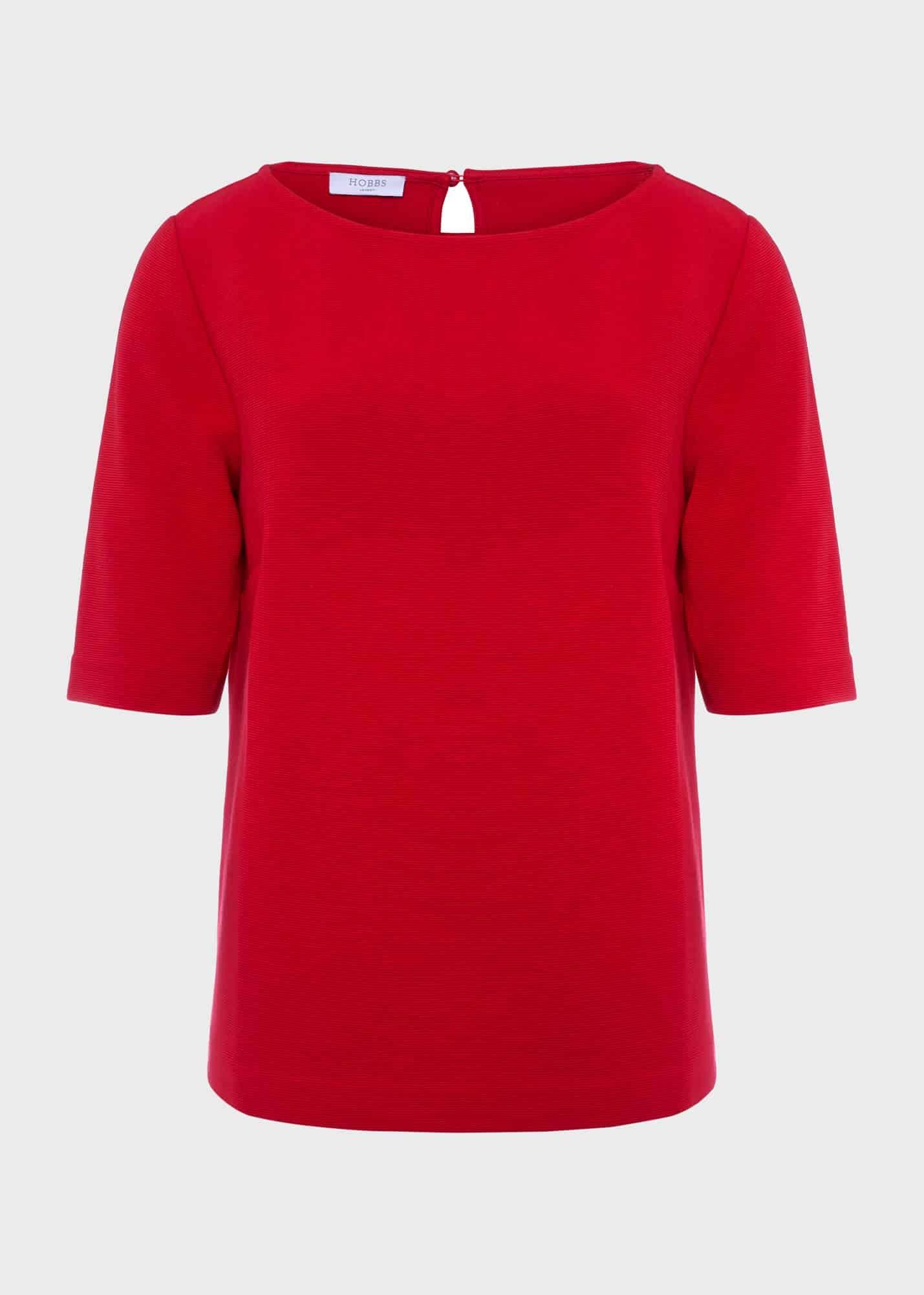 Nyla Top, Current Red, hi-res