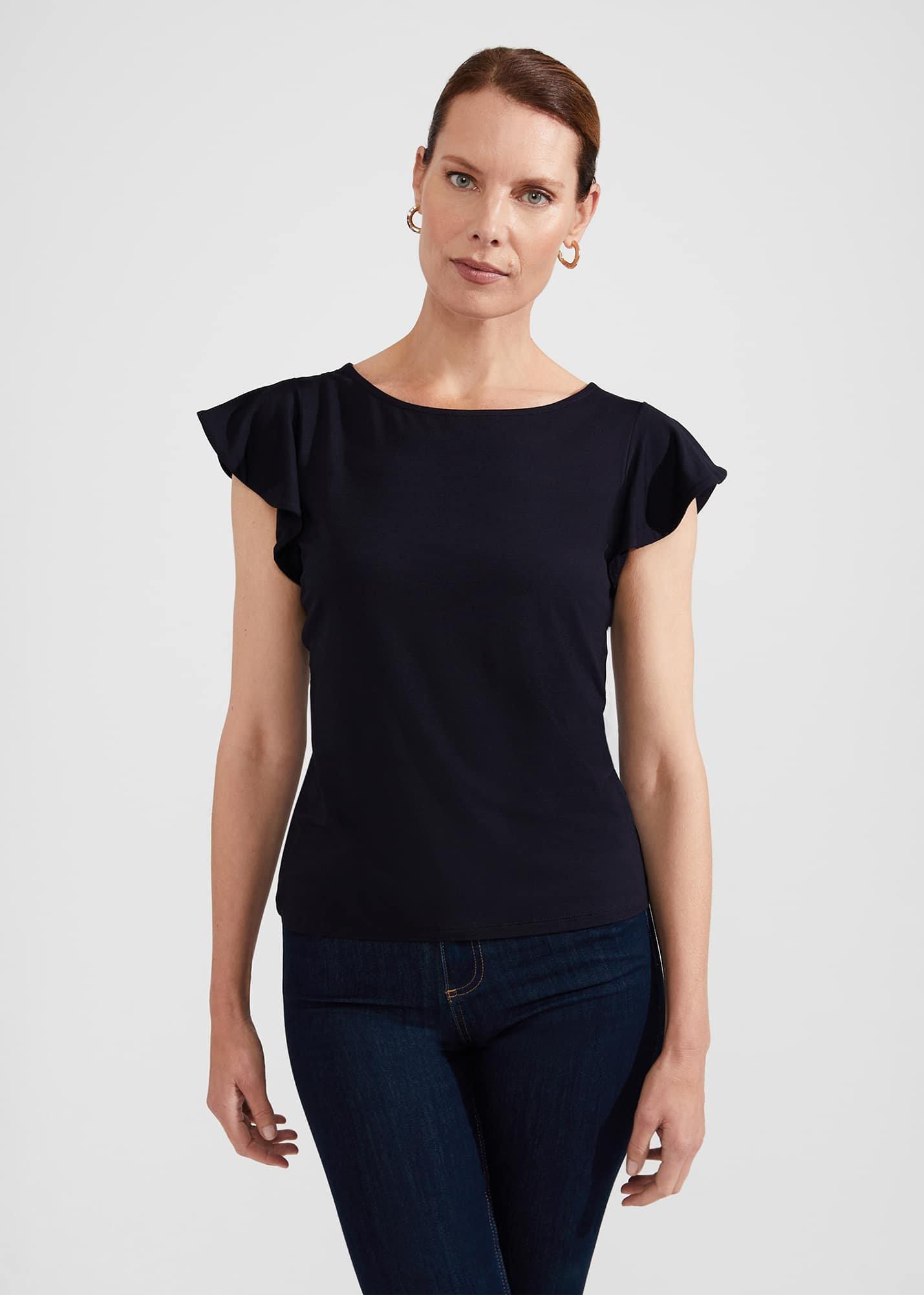 Nessie Top, Hobbs Navy, hi-res
