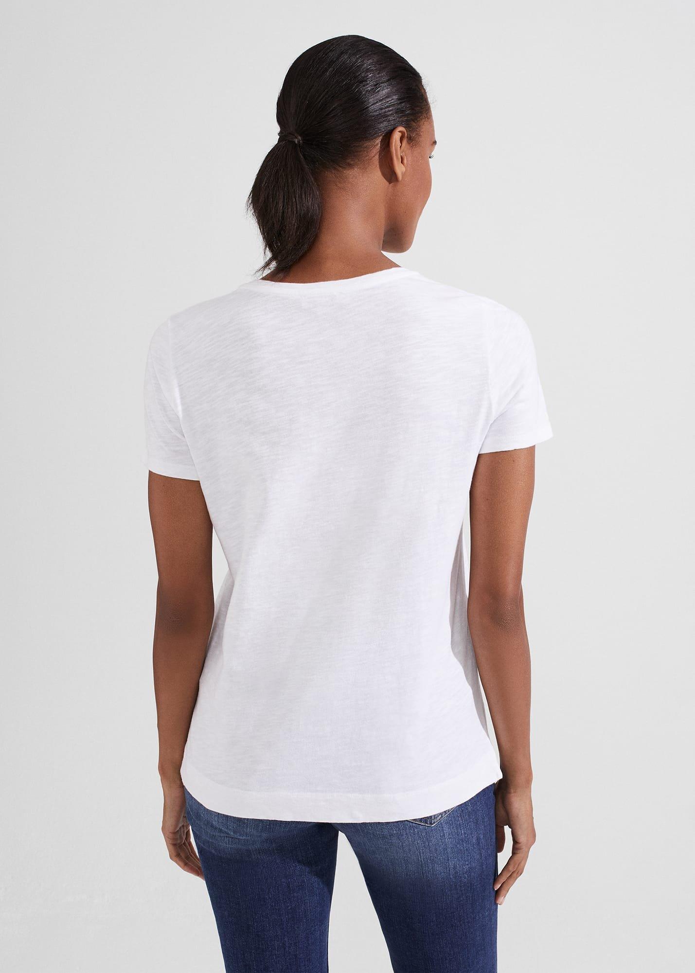 Shelby Floral T-Shirt, White, hi-res