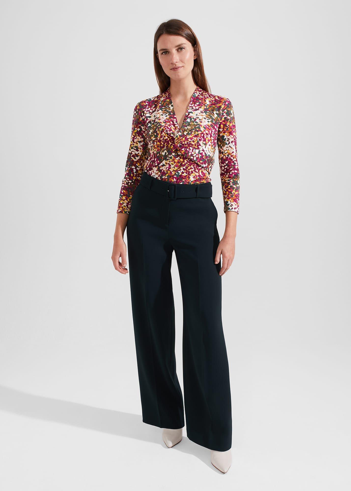 Chiara Printed Top, Multi, hi-res