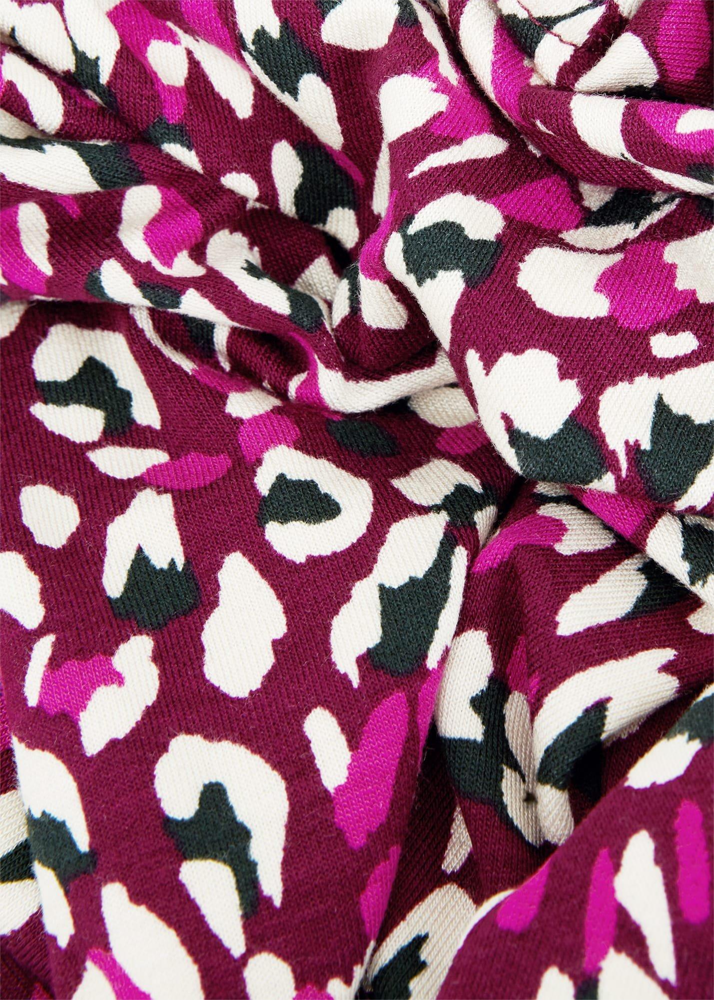 Julia Printed Top, Plum Pink Multi, hi-res