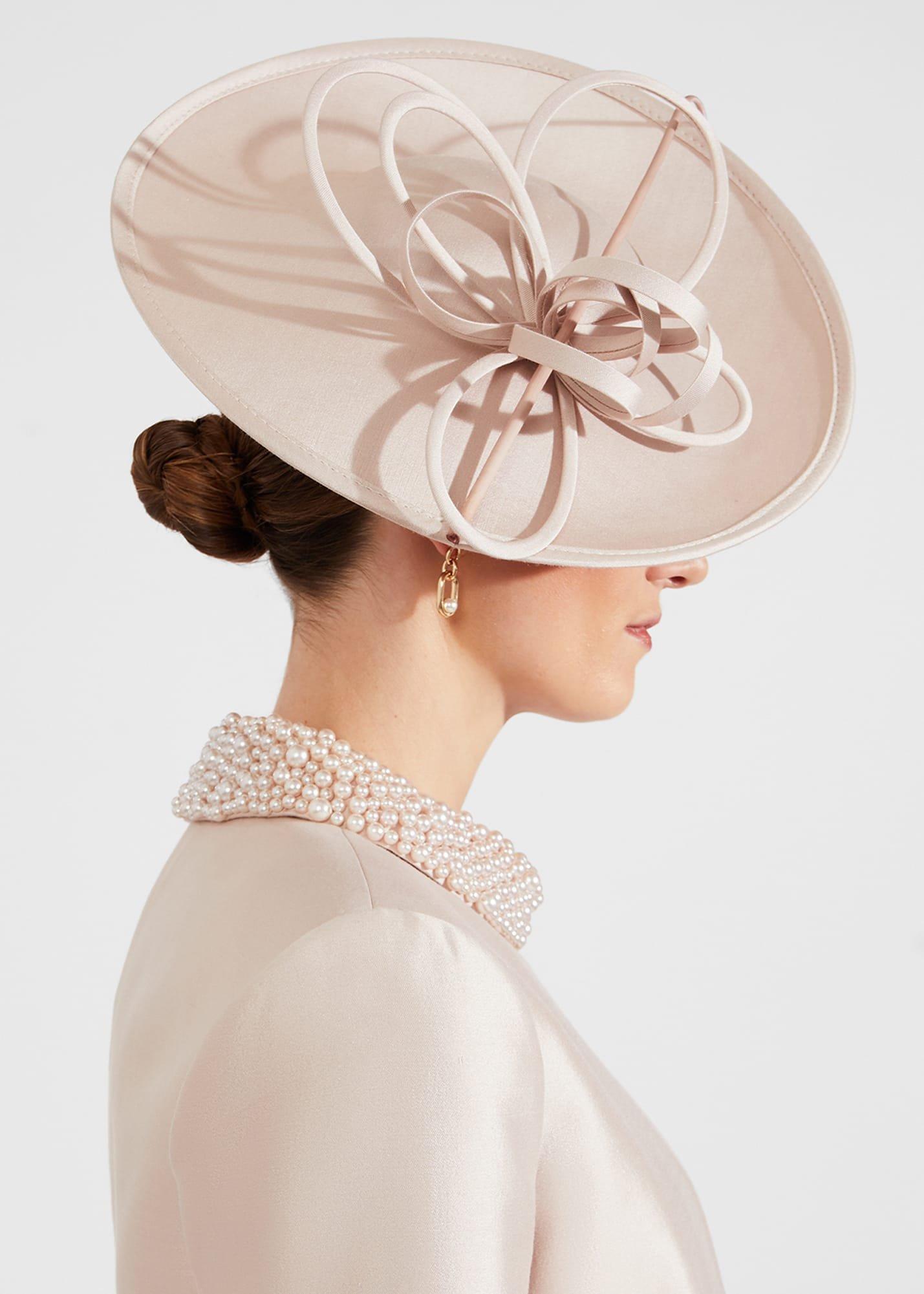 Eugeni Fascinator, Oyster, hi-res