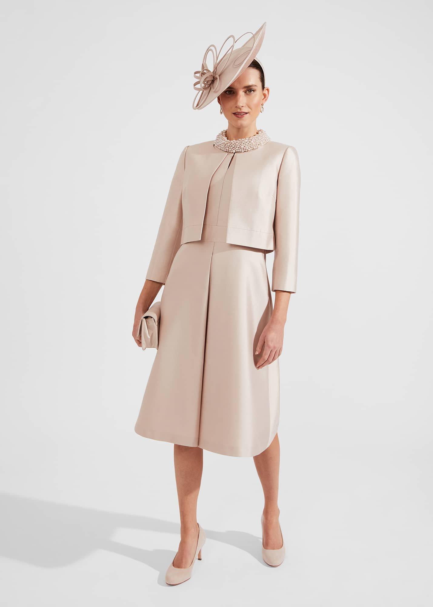 Eugeni Fascinator, Oyster, hi-res