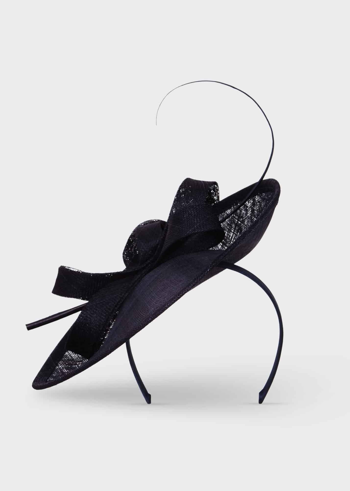 Quinn Fascinator, Midnight, hi-res