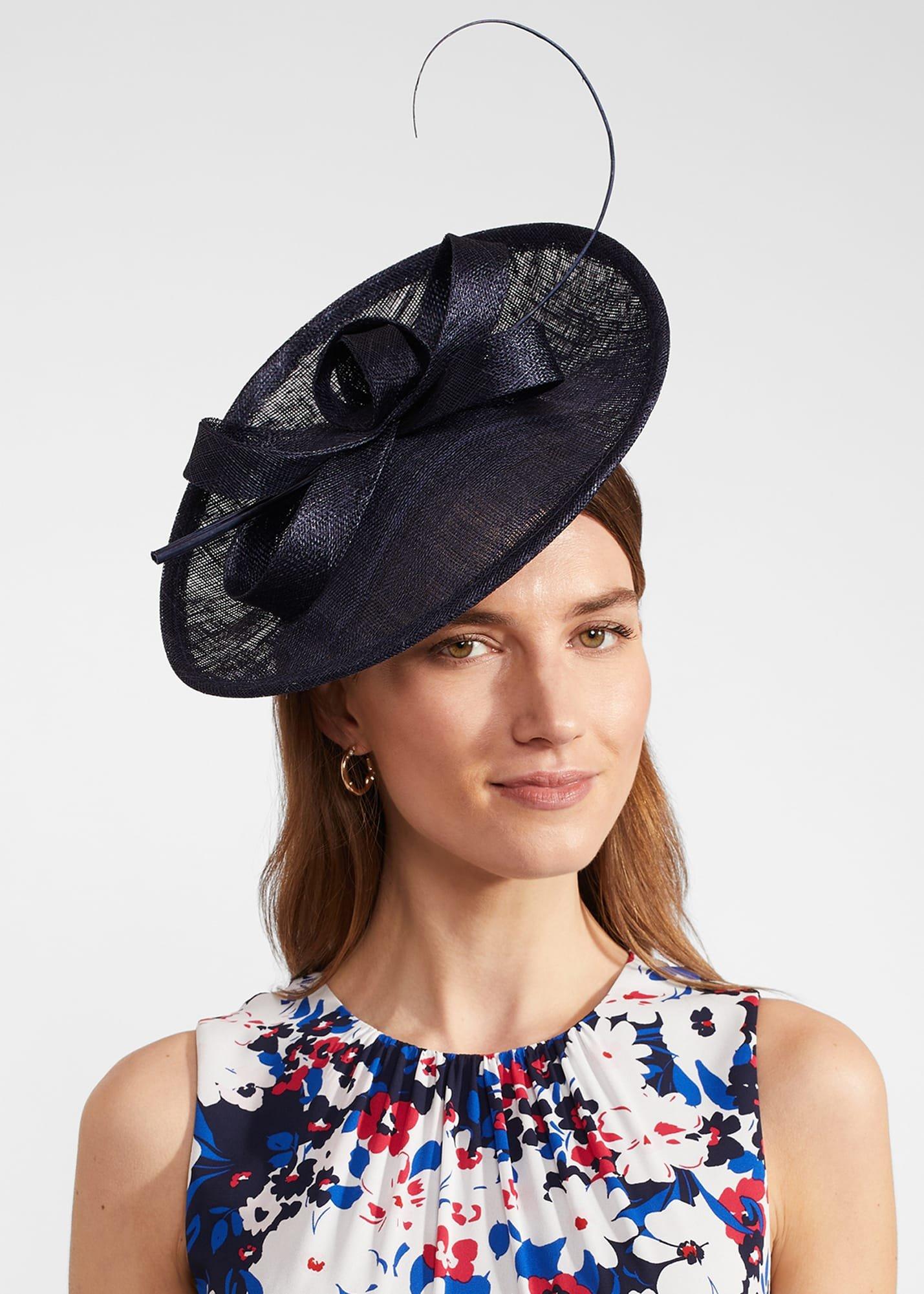 Quinn Fascinator, Midnight, hi-res