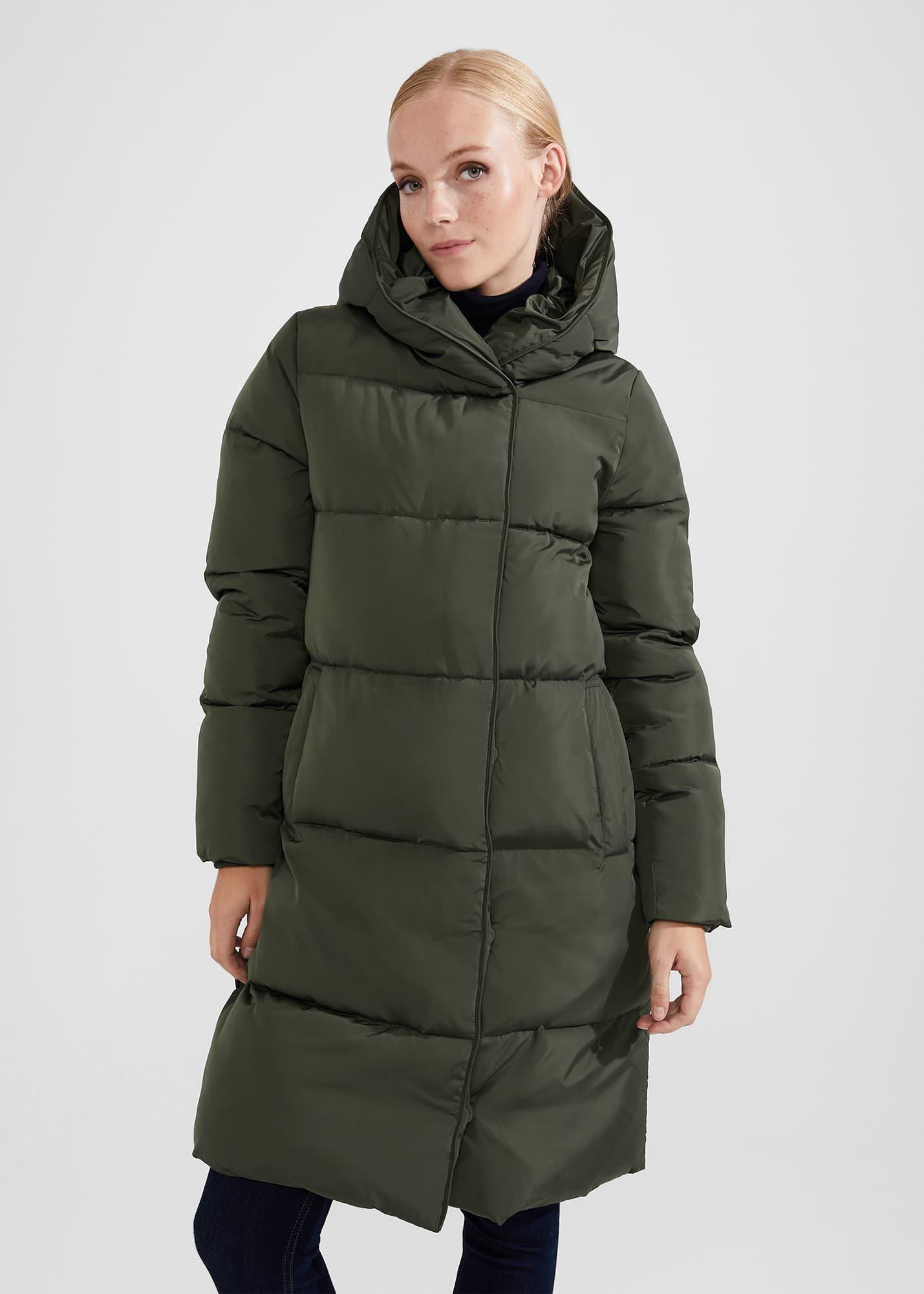 Darla Puffer Coat, Green, hi-res
