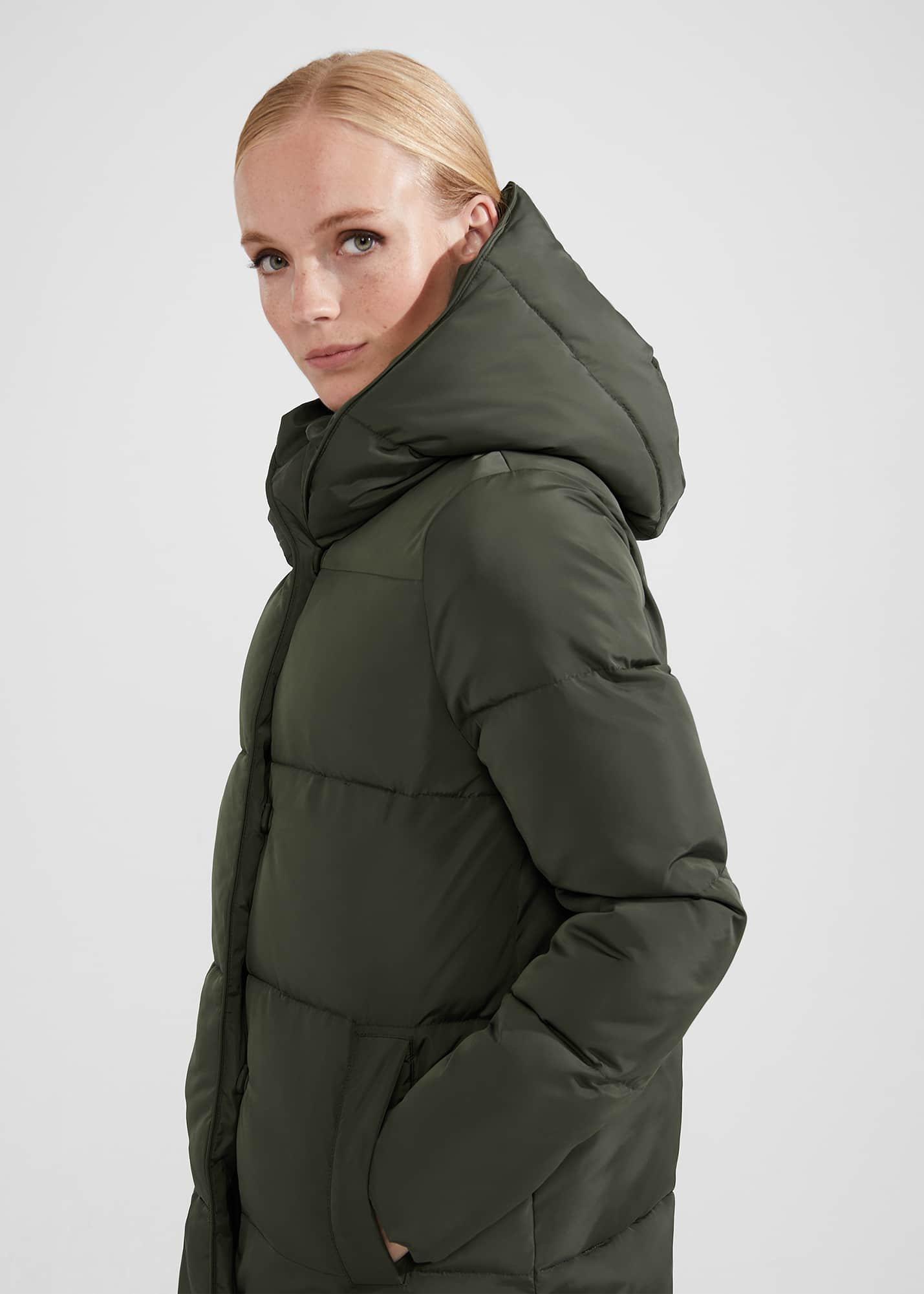 Darla Puffer Coat, Green, hi-res