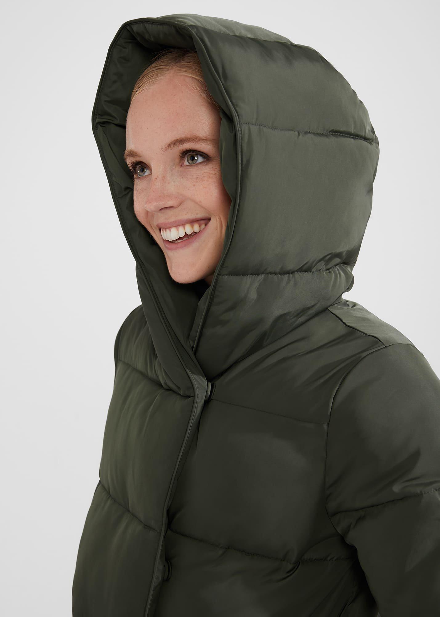 Darla Puffer Coat, Green, hi-res