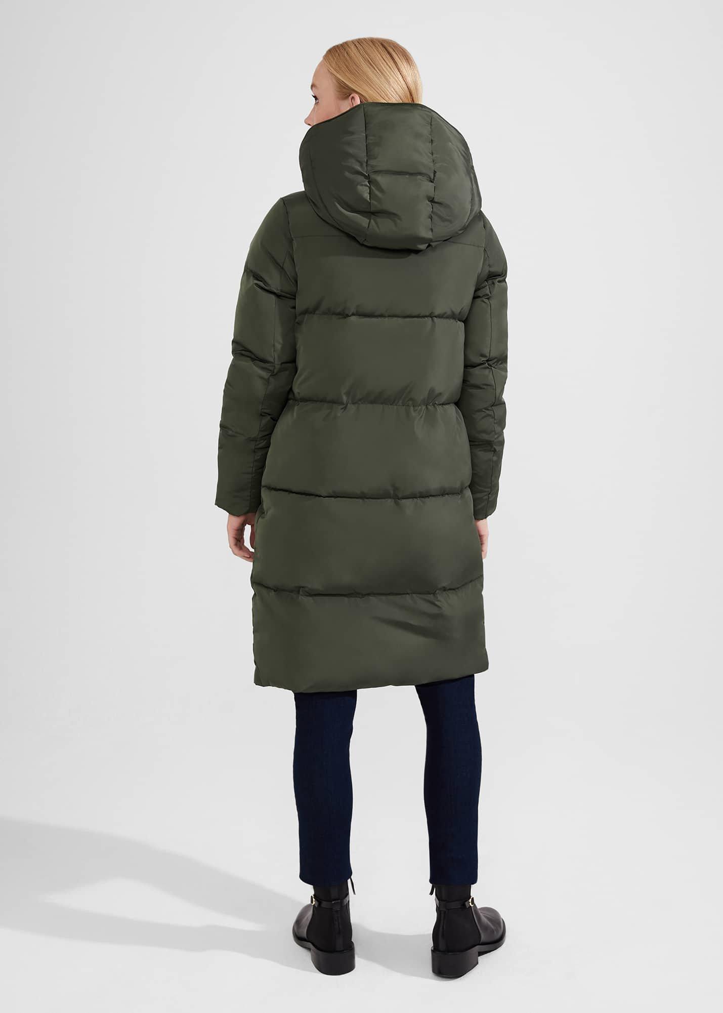 Darla Puffer Coat, Green, hi-res
