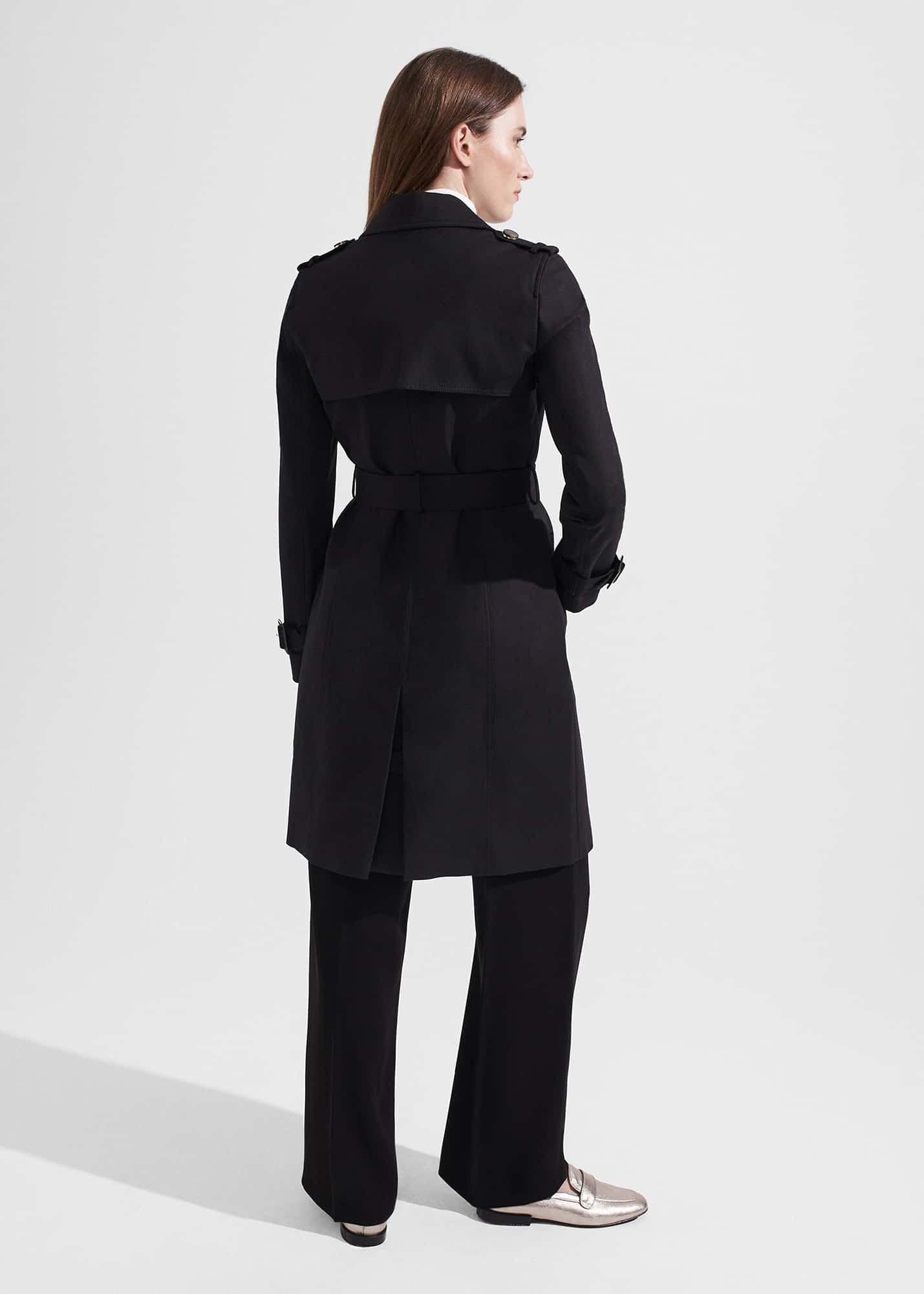 Mira Trench, Black, hi-res