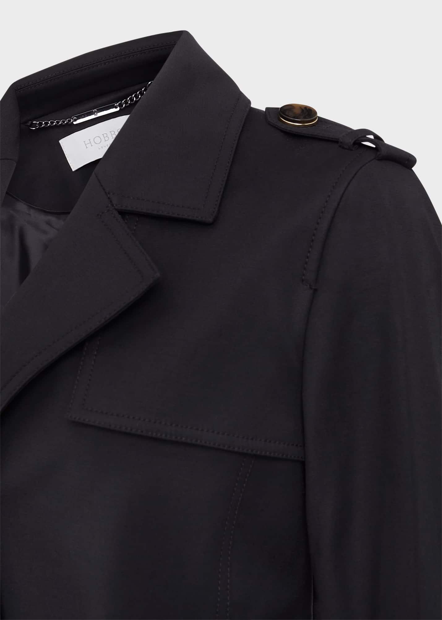 Mira Trench, Black, hi-res