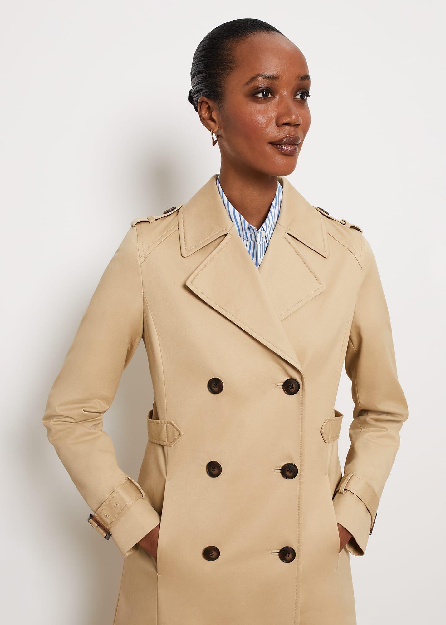 Newport Trench, Beige Suede, hi-res