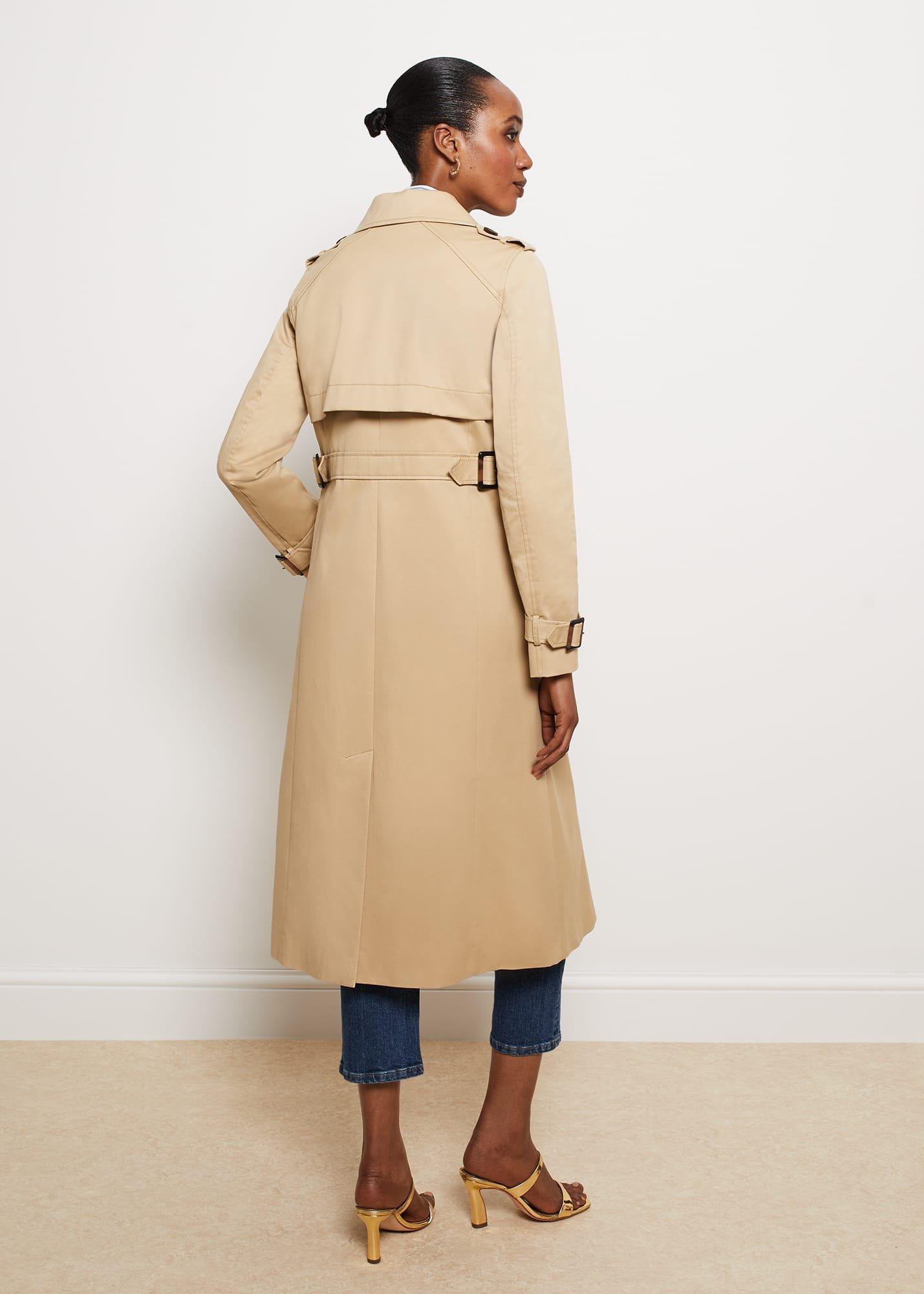 Newport Trench, Beige Suede, hi-res