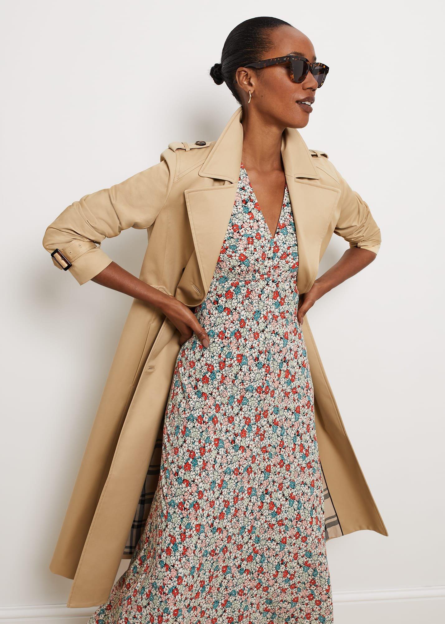 Newport Trench, Beige Suede, hi-res