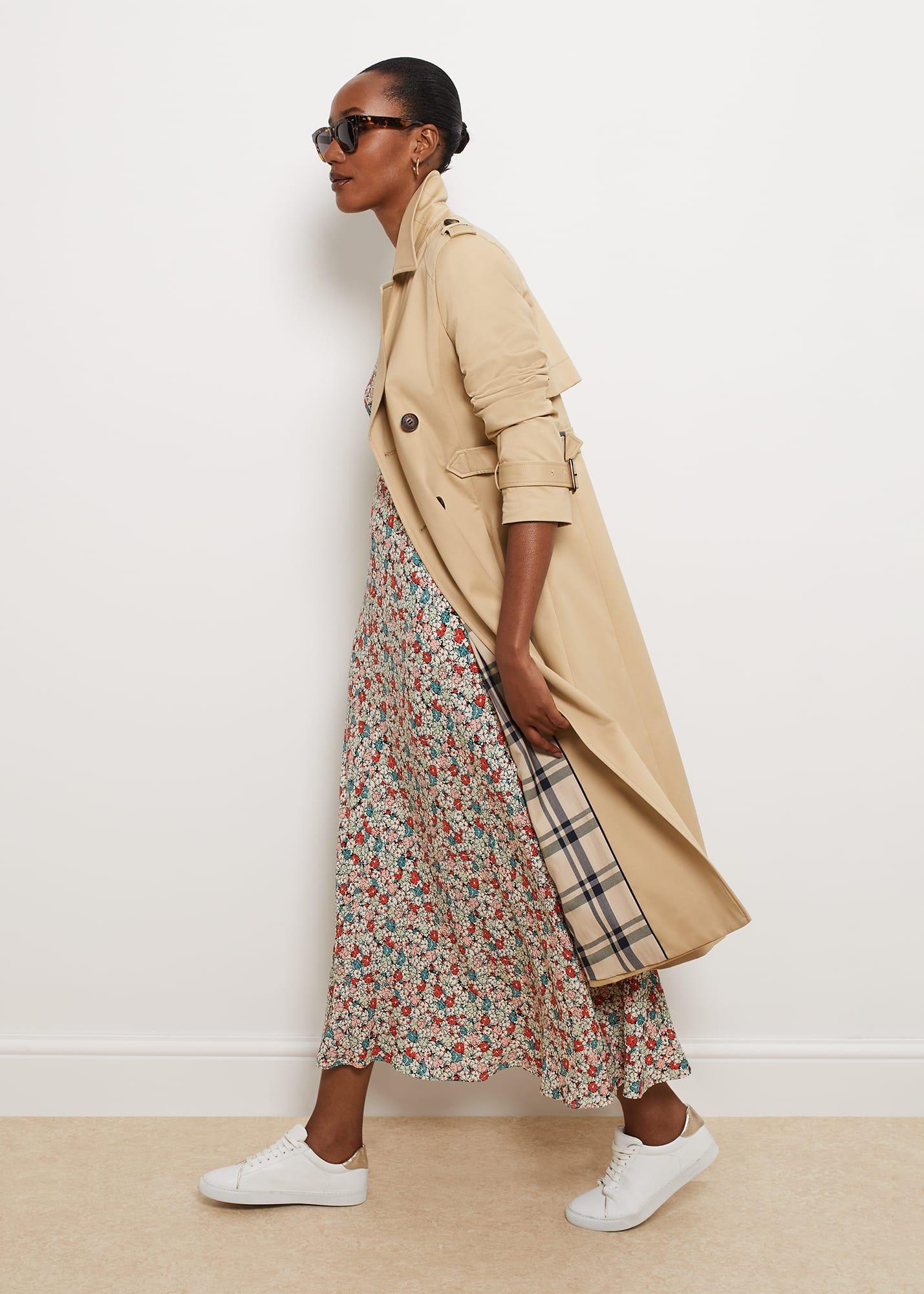 Newport Trench, Beige Suede, hi-res