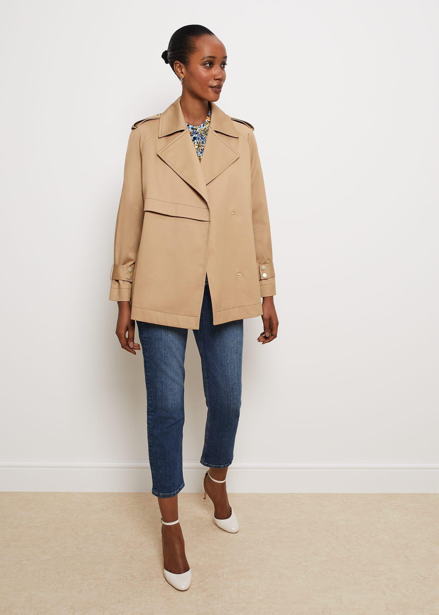 Cavendish Trench, Fawn Beige, hi-res