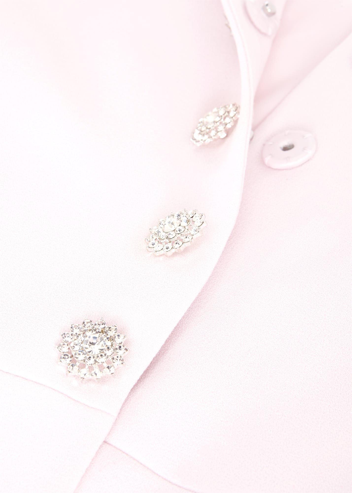 Chara Fit And Flare Coat, Pale Pink, hi-res