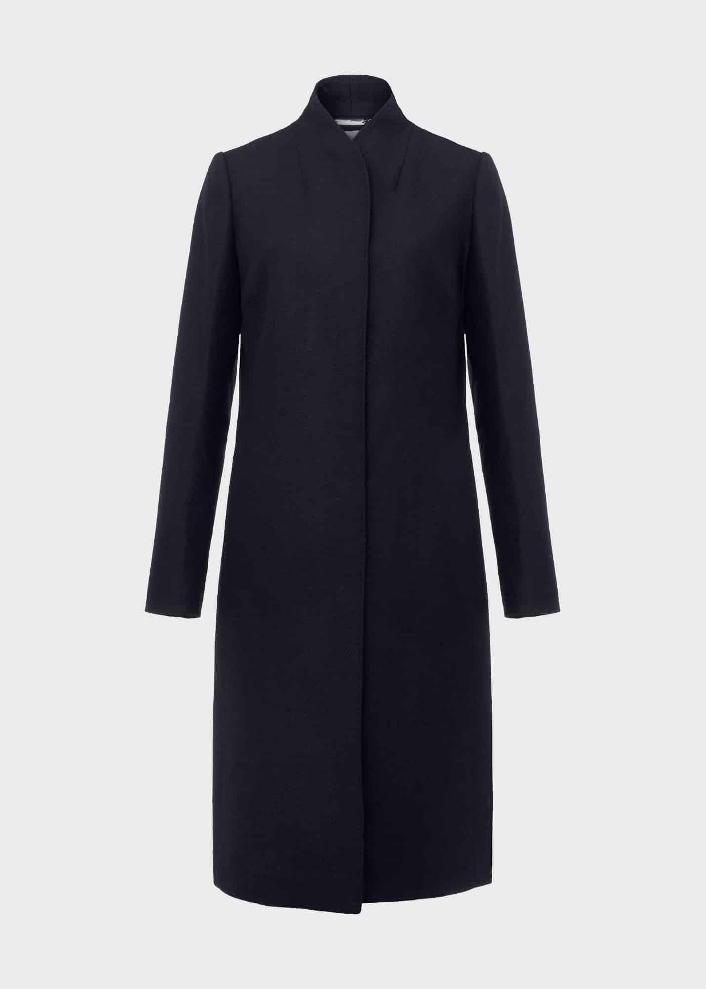 Millie Wool Coat, Navy, hi-res
