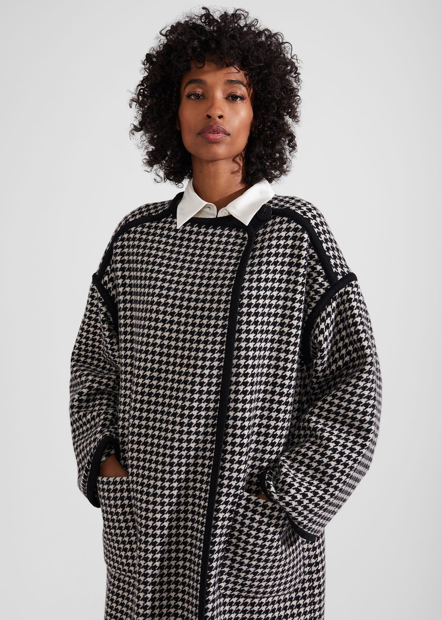 Juliette Coat, Black Ivory, hi-res