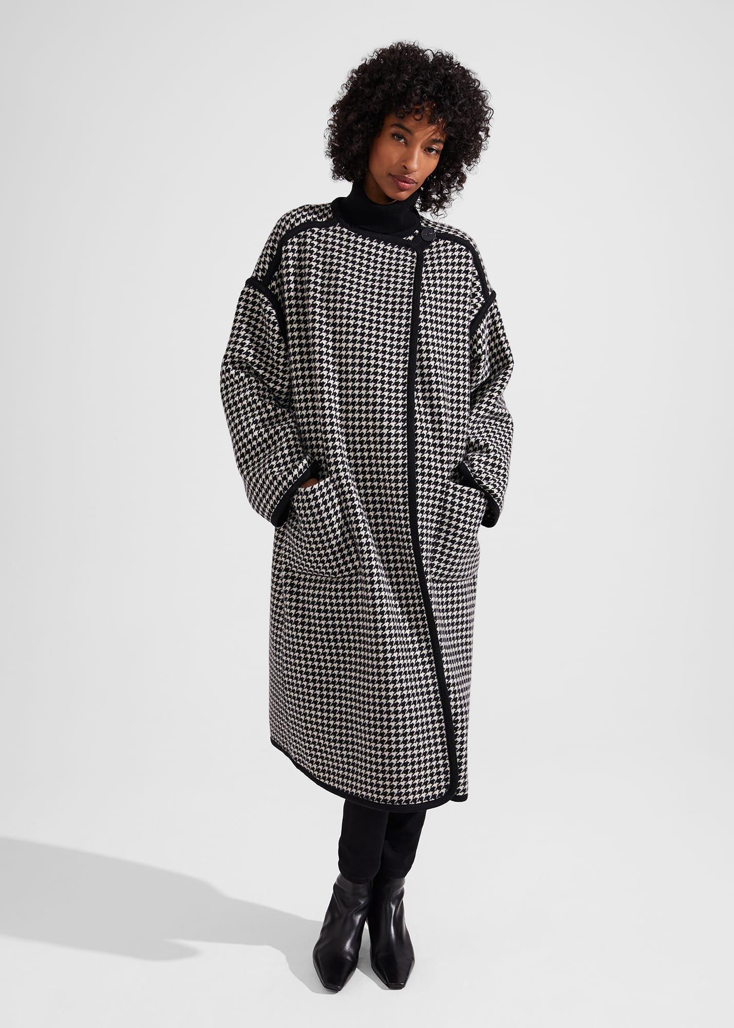 Juliette Coat, Black Ivory, hi-res