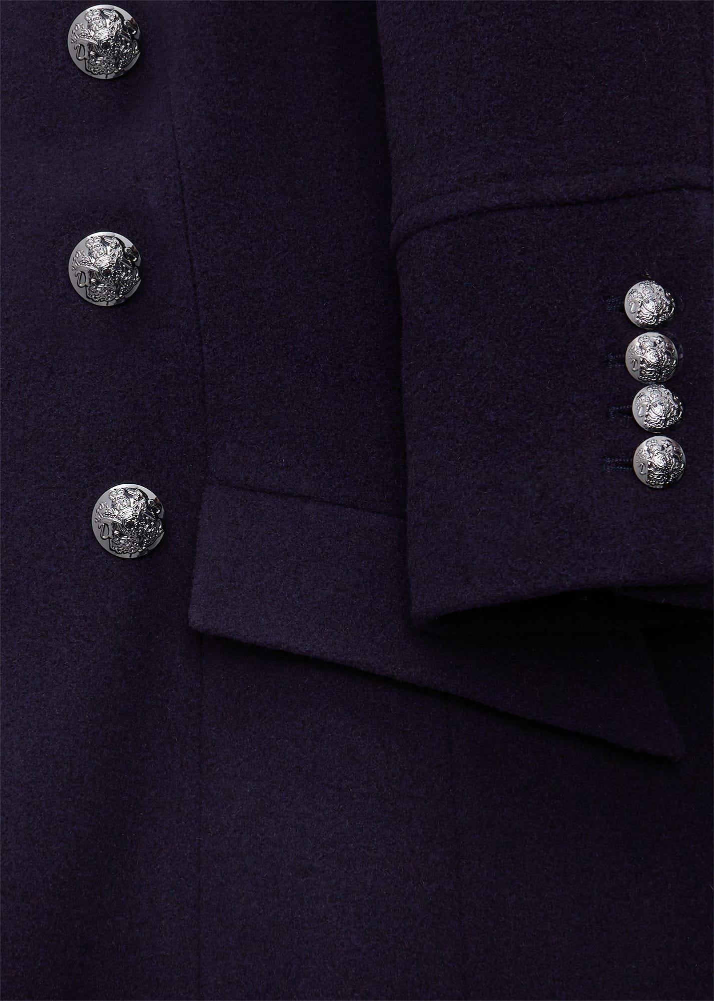 Clarisse Coat, Navy, hi-res