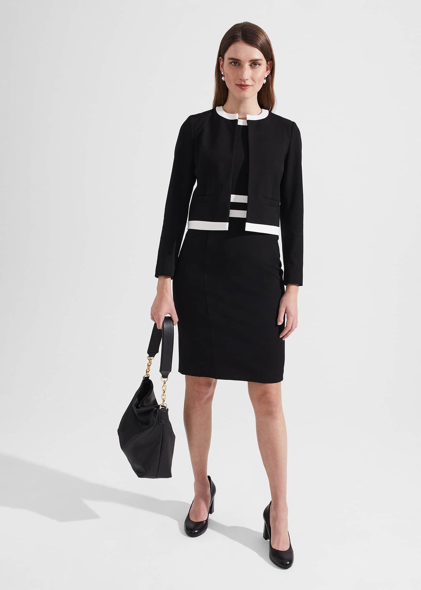 Suri Jacket, Black Ivory, hi-res